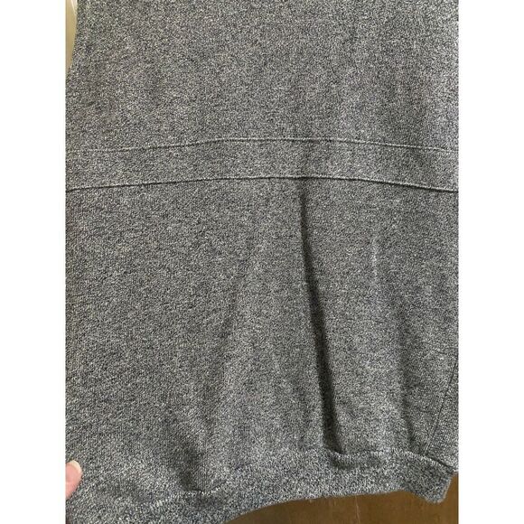 Vintage Brittania Gray Cotton Hunting Vest Suede Shoulders Button Pockets Size L - Picture 9 of 14